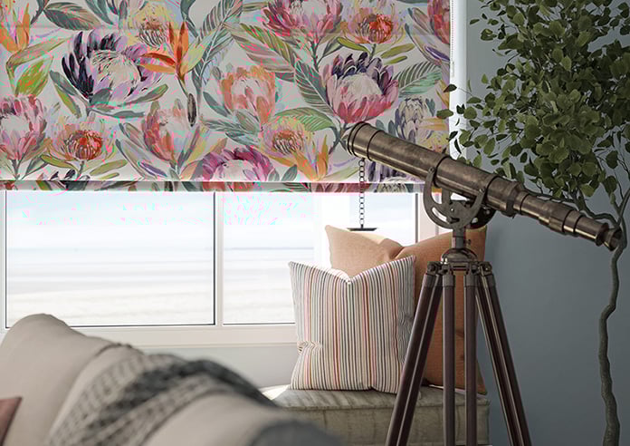 Ophelia, Rainbow - Twist&Fit Roman Blind - Image 5